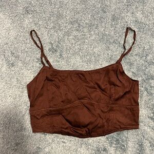 Aerie Shine Crop Top NWT